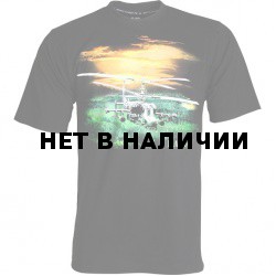 Футболка сувенирная КА-50 черная