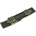 Пряжка бесшумная 25мм 1-10085/1-20085 (2части) черный Duraflex