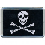 Магнит 128м Пират с повязкой сувенирный
