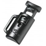 Фиксатор с одним отверстием и держателем 5мм 1-07621 черный Duraflex