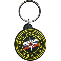 Брелок МЧС России EMERCOM резинопластик