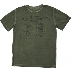 Футболка Alphabet Alpha Industries olive