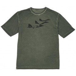 Футболка 3 Plane Alpha Industries olive