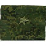 Фальшпогоны без липучки Майор цифровая флора вышивка шёлк