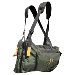 Система нагрудных сумок Ribz зеленый L