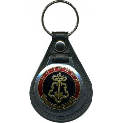 Брелок Полиция Вневедомственная охрана МВД на подложке