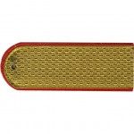 Погоны МВД Полиция Рядовой парадные люрекс