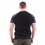 Футболка KE 100% хлопок черная/typhon