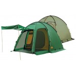 Трехместная кемпинговая палатка купольного типа с алюминиевыми дугами Alexika Minnesota 3 Luxe Alu зеленый