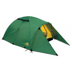 Трехместная туристическая палатка с повышенной ветроустойчивостью Alexika Nakra 3 зеленый