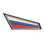 Нашивка на берет Флаг уголок пластик