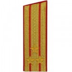 Погоны МО парадные Полковника с вышитыми звездочками (пара)