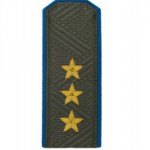 Погоны Генерал-полковника ВВС повседневные (пара)