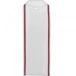 Погоны МО белые с красными кантами