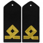 Погоны Морского флота 5 категория черные