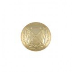 Пуговица Охотнадзор диам. 14мм металл