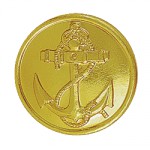 Пуговица ВМФ диам. 14мм повседневная металл