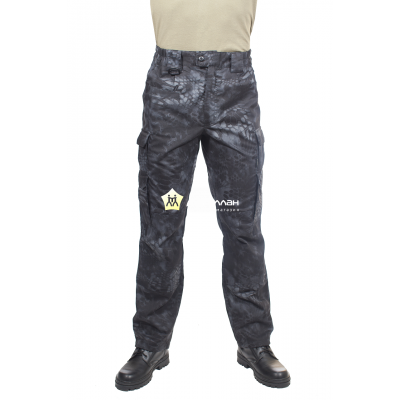 Брюки МПА-52 (ткань Мираж) питон ночь