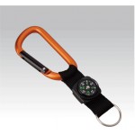 Брелок Карабин 8мм со стропой и компа (упак=10 шт), 3228