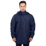 Куртка демисезонная под офисную форму ВВС-ВДВ воротник на стойке (рип-стоп/синяя)