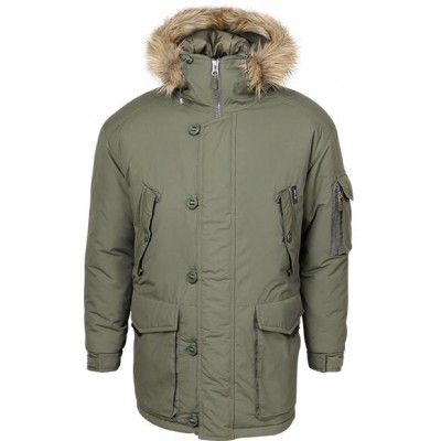 Куртка Аляска олива каматт