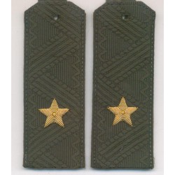 Погоны МО генерал-майор с хлястиком повседневные