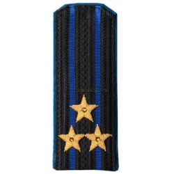 Погоны ФСБ-ФСО нового образца Полковник вышитые повседневные