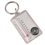 Брелок Компас с термометром (упак=10 шт), 3154