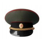 Фуражка ВС СССР с черным околышем офицерская уставная