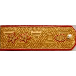 Погоны Следственный комитет генерал-лейтенант юстиции на китель золотые