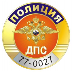 Нагрудный знак ДПС готовый
