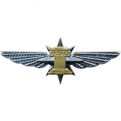 Нагрудный знак эмблема Ространснадзор металл