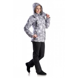 Костюм женский Лиса зимний, ткань мембрана (Looker), цвет перламутр