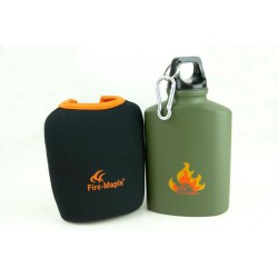 Фляга пищевая алюминиевая с термочехлом ARMY BOTTLE FMP-312, 450