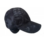 Бейсболка утепл. МПА-16-02, камуфляж питон ночь-софтшелл