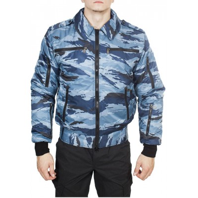 Куртка демисезонная МПА-34 (Пилот), камуфляж с/г камыш твил/файбертек 120