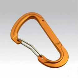 Карабин Плоский D-формы (упак=10 шт), 3274