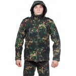 Куртка с капюшоном МПА-26 (ткань софтшелл), камуфляж излом