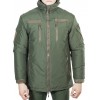 Куртка зимняя под офисную форму (ткань рип-стоп мембрана) зеленая