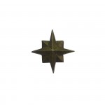 Знак различия Звезда МЧС 18мм полевая металл