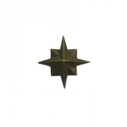 Знак различия Звезда МЧС 18мм полевая металл