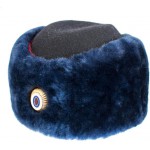 Шапка меховая женская для сотрудников ОВД РФ