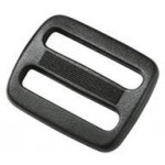 Пряжка двухщелевая 38 мм 1-07279 оливковый Duraflex