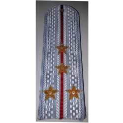 Погоны Полиция вышитые Капитан на рубашку повседневные