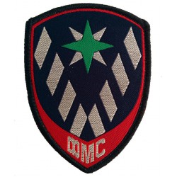 Нашивка на рукав ФМС России тканая