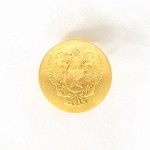 Пуговица Рыбоохрана диам.14 мм металл