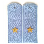 Погоны генерал-майор ФСБ на синюю рубашку повседневные