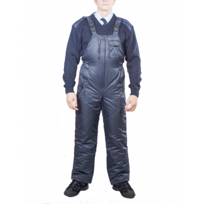 Полукомбинезон Полиция зимний (твил/файбертек)