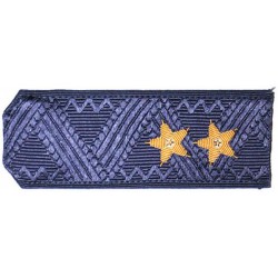 Погоны ВКС-ВВС-ВДВ генерал-лейтенант с хлястиком повседневные