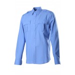 Сорочка, длинный рукав, Сорочечная голубая 527